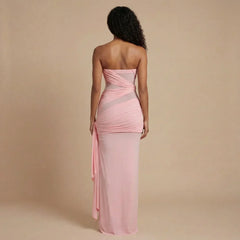 Avery Ruched Maxi Dress