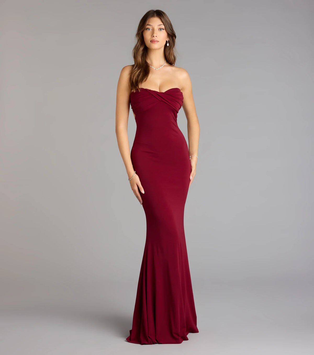 Jessica Strapless Mermaid Formal Dress