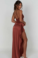 Arabella Ruched Maxi Dress