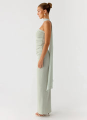 Libra Maxi Dress - Pastel Sage