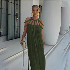 Artemis Braided Maxi Dress
