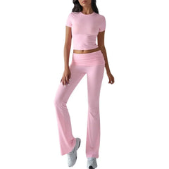Riley Ruched Flare Set