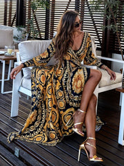 Valentina Wrap Maxi Dress