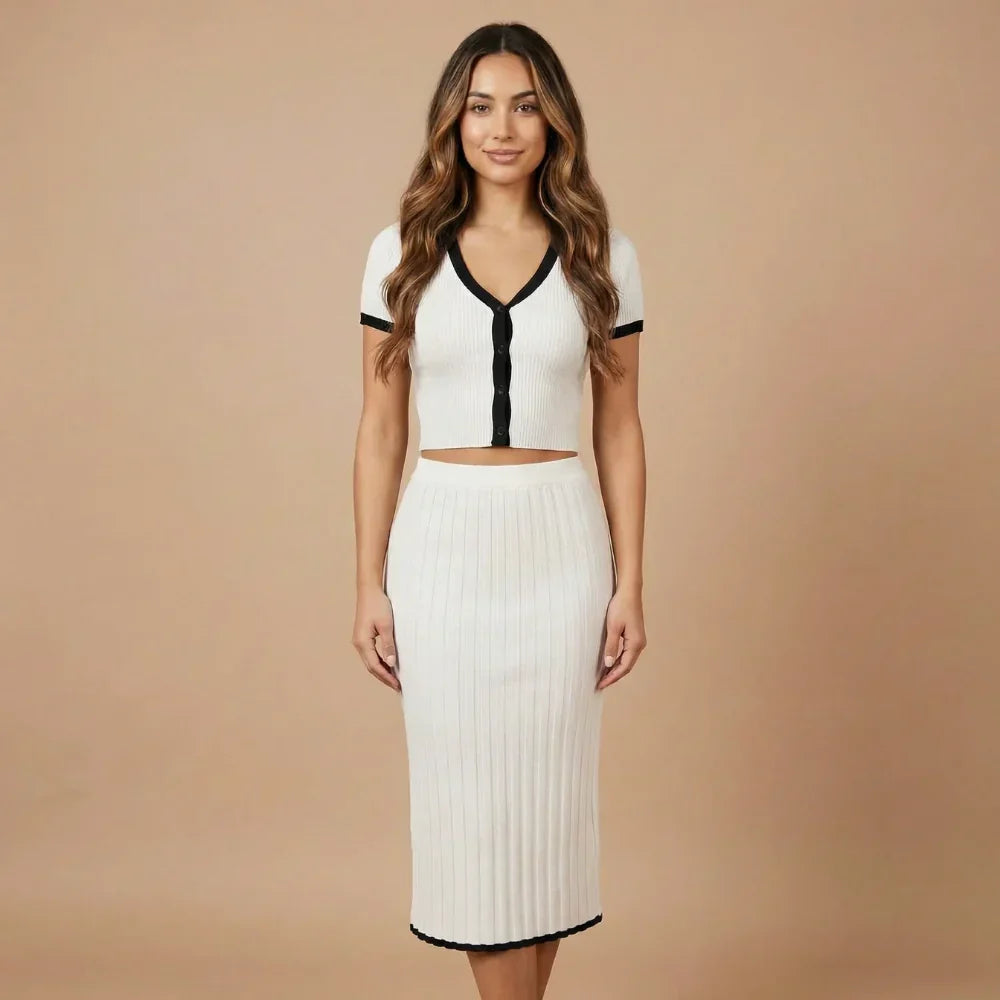 Harper Ribbed Knit Set