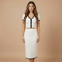 Harper Ribbed Knit Set