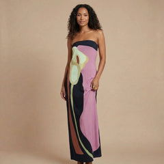 Solstice Abstract Maxi Dress