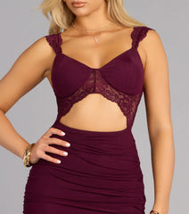 Date Night Defined Bodycon Mini Dress