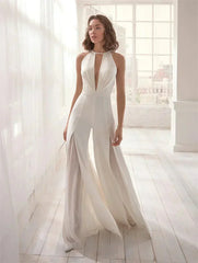 Alessandra Backless Formal Jumpsuit
