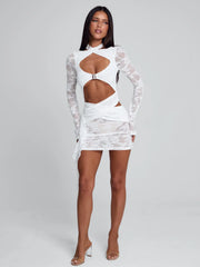 Clementine Lace Mini Dress