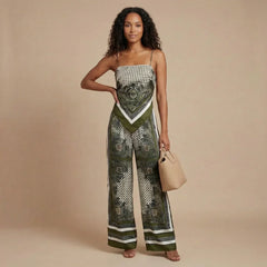 Sage Bandana Pants Set
