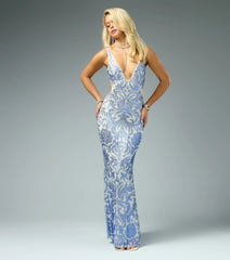 Candence Rhinestone Formal Dress