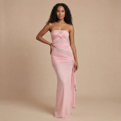 Avery Ruched Maxi Dress