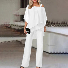 Everly Overlay Pant Set