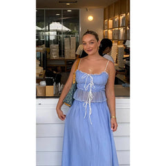 Sienna Ruffle Maxi Set