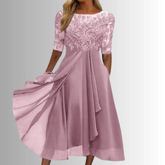 Arabella Lace Midi Dress