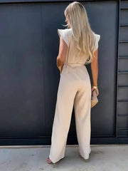 Isabella Ruffle Jumpsuit