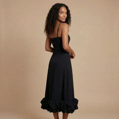 Isla Ruffle Midi Dress