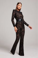 Mirabelle Sequin Formal Jumpsuit