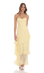 Venetia Ruffle Maxi Dress