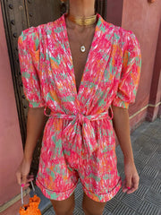 Harper Wrap Mini Romper