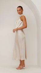 Isabelle Draped Midi Dress