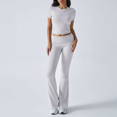 Riley Ruched Flare Set
