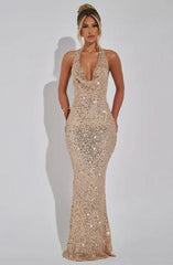 Monroe Backless Midi Dress