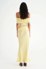 Sienna Ruched Maxi Dress