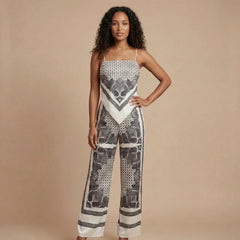 Sage Bandana Pants Set