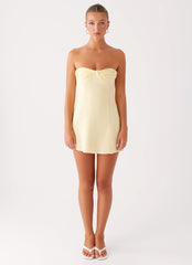 Bindi Mini Dress - Yellow