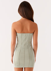 Love Affair Mini Dress - Sage