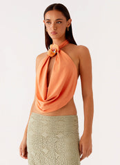 Paradisa Top - Orange