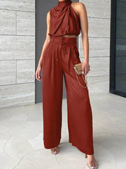 Sienna Draped Pants Set