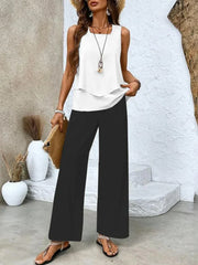 Sienna Layered Pants Set