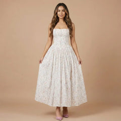 Isabelle Corset Midi Dress