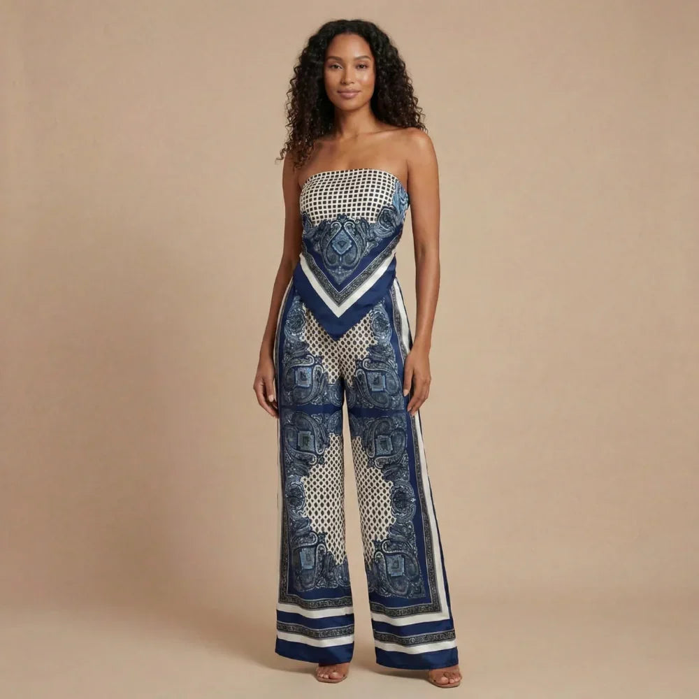 Sage Bandana Pants Set