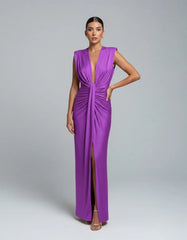 Sienna Ruched Maxi Dress