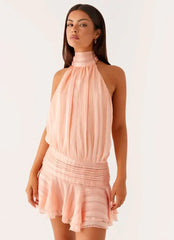 Sienna Ruffle Mini Dress