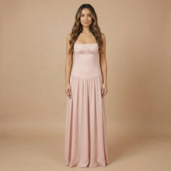 Margot Ruched Maxi Dress