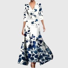 Rosemary Wrap Maxi Dress