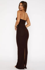 Chocolate Muse Maxi Dress