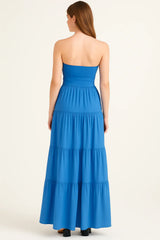 Sienna Ruched Maxi Dress