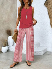 Sienna Layered Pants Set
