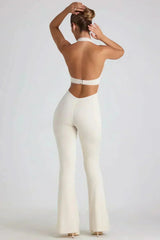 Sienna Backless Maxi Jumpsuit