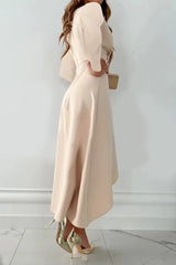 Natalia Wrap Midi Dress
