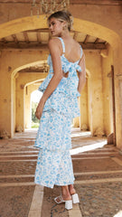 Juliet Ruffle Maxi Dress