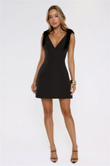 Aurelia Mini Dress Black
