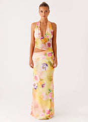 Artemis Wrap Midi Dress
